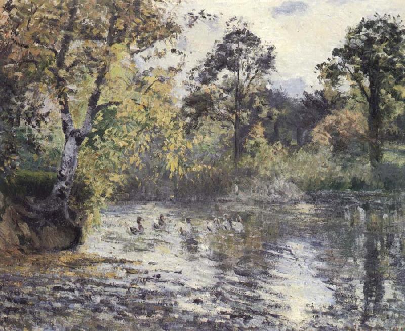 L-etang de Montfoucault, Camille Pissarro